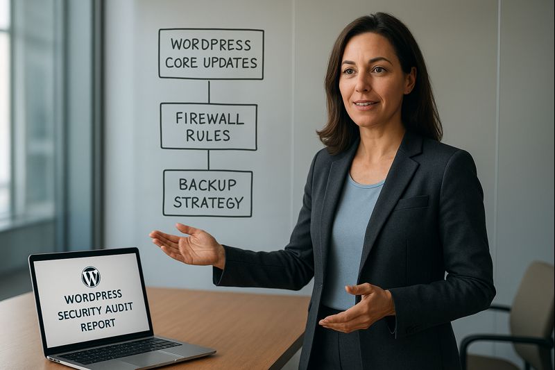 This image shows WPWebsiteFix WordPress Landing Pages Design & Development creating high-converting pages and blogs.