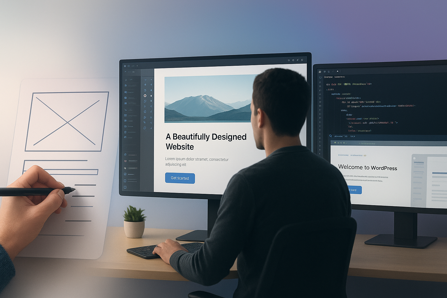 Create visually stunning, high-performing WordPress themes with our expert WordPress Theme Development Service.